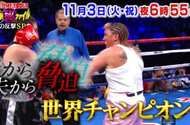 火曜エンタ　世界が騒然！本当にあった（秘）衝撃ファイル