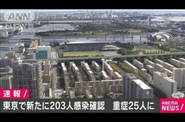 東京で新たに203人感染　新型コロナ(2020年10月24日)