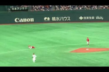 岡本和真のタイムリーで東京ドームに和太鼓が鳴り響く！