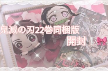 【鬼滅の刃】22巻同梱版開封❕🎀