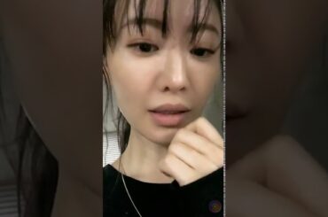 松本まりか さん こっそりとインスタライブ 2020/10/28 Instagram Live  Marika Matsumoto
