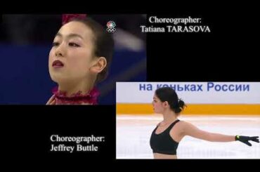 仮面舞踏会　浅田真央　エフゲニア・メドベージェワ　振付を比較してみた