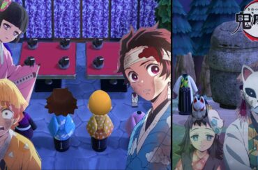 【あつ森】”鬼滅の刃”の最終選別から無限列車編までを完全再現した本気の島が異次元に凄すぎたwww 錆兎や炭治郎、善逸の名シーンの記憶が呼び起こされる・・【あつまれどうぶつの森;映画無限列車】