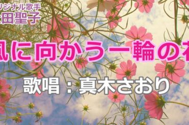 風に向かう一輪の花(松田聖子)唄/真木さおり 風に向かう一輪の花(松田聖子)唄/真木さおり