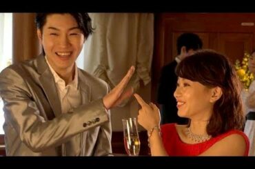 山本舞香と桜田通、カットの声で照れ／ヒロインメイクCMメイキング