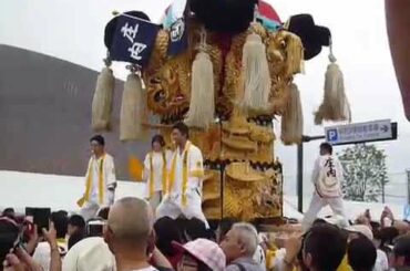 2015 7/19 akb48小嶋菜月　庄内太鼓台その１