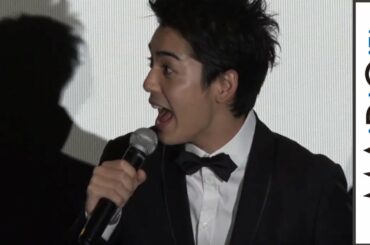大野拓朗、主演映画「猫忍」の上海国際映画祭招待に“絶叫”　映画「猫忍」完成披露試写会1