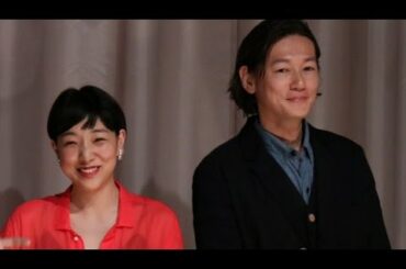安藤サクラ、井浦新らキャスト登場！映画「白河夜船」初日舞台あいさつ1　#Sakura Ando　#Arata Iura
