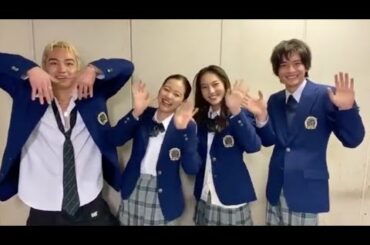 「先生を消す方程式」撮影裏で仲良すぎな４C生徒たち！#高橋文哉#久保田紗友#森田想#高橋侃#秋谷郁甫#4C