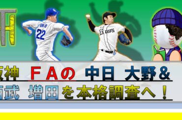 阪神タイガース 今季FAの中日 大野雄大と西武 増田達至を本格調査へ！！ 成績チェック&阪神のコストカットも確認しよう！