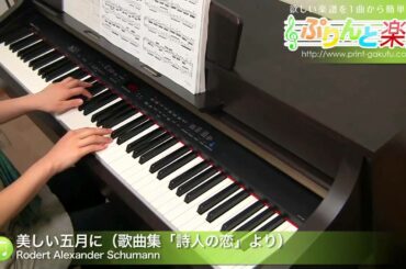 美しい五月に（歌曲集「詩人の恋」より） / R. Schumann : ピアノ(ソロ) / 上級