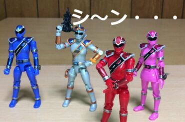 魔進戦隊キラメイジャー 第30話① マネキン邪面登場で瀬奈がマネキンに！キラフルゴーアローが来なーい！！劇中シーンをDXで再現！前田動画　Mashin Sentai Kiramager EP30