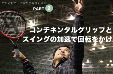 202001 TM 駒田政史コーチ コンチネンタルグリップとスイングの加速で回転をかける