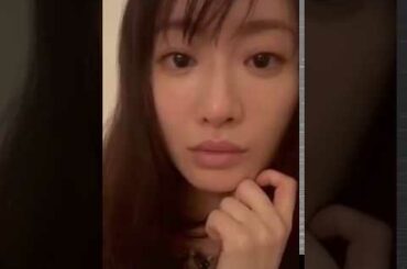 超絶美女　松本まりか 日常 添い寝 ライブ 希少ショット