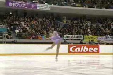 "浅田真央 12歳 Mao Asada 12years old　2002 Japan Figure Skating Championships FS"