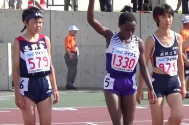岡山インターハイ 女子1500m 決勝 2016年7月30日 ／ 髙橋ひな 4分15秒82
