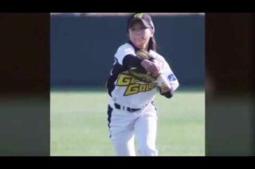 片岡安祐美 女子野球 画像