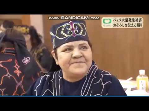 2020 02 03　アイヌ舞踊【 バッタキ ウポポ】バッタ 大量発生 被害 伝える踊り