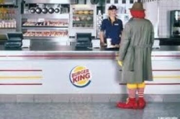 マックにケンカを売るバーガーキング、応戦するマック