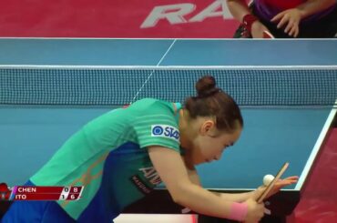 【速報スーパープレー】第2ゲーム スウェーデンOP 女子シングルス決勝 伊藤美誠vs陳夢