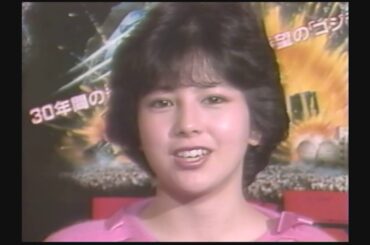 【ゴジラ1984】 沢口靖子 19歳　【科捜研の女】