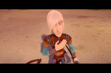 前野智昭演じるレイフが弓矢コンテストにかっこよく登場！映画『小さなバイキング ビッケ』本編映像