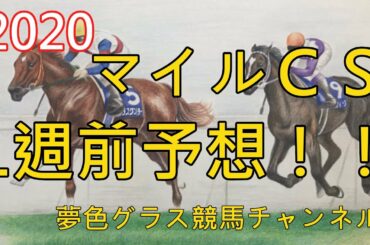 【1週前予想】2020マイルチャンピオンシップ！スピード・スタミナ兼ね備えた馬を本命に？