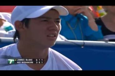 デルレイビーチ国際2008　錦織圭VSブレーク　2