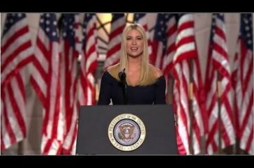 【米大統領選2020】　「ドナルド・トランプがワシントンを変えた」　イヴァンカ氏が演説