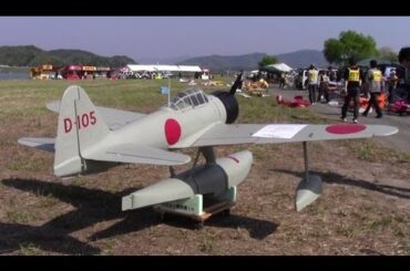 二式水上戦闘機　４分の１模型　Model of Seaplane Fighter