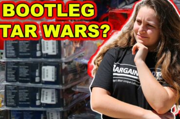 BOOTLEG STAR WARS UNBOXING TOY ACTION FIGURES STORAGE WARS ABANDONED