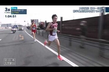 全日本大学駅伝 2020 ダイジェスト