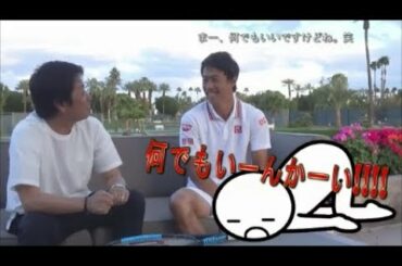錦織圭選手インタビュー@Indian Wells