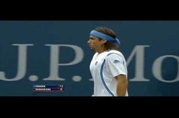 全米2008　錦織圭VSフェレール