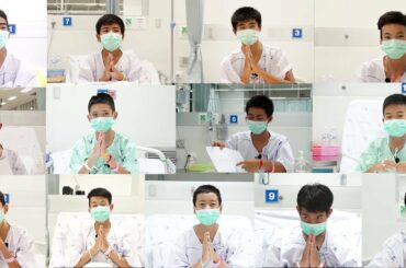 タイ洞窟閉じ込めの少年ら　「すしを食べたい」と話す子も