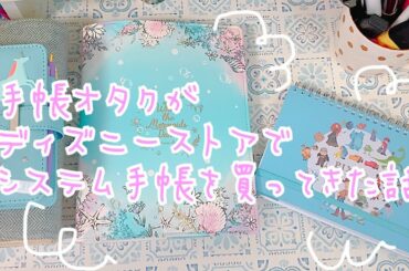 【購入品】手帳オタクがディズニーストアでシステム手帳を買ってきた【カスタム】