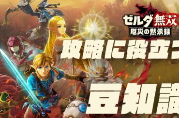 『ゼルダ無双 厄災の黙示録』絶対に知っておきたい知識集