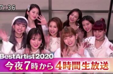 ベストアーティスト2020 NTV Best Artist 2020  | Nippon TV Music Festival