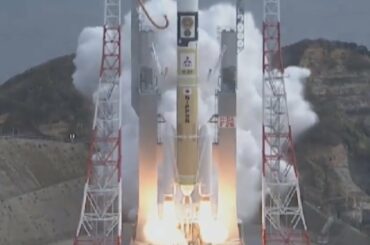 【成功】はやぶさ２　打ち上げ / Hyabusa2 Rocket launching