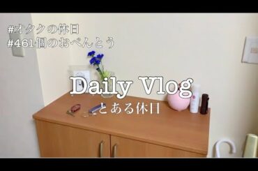 『vlog#5』25歳オタクのとある休日_ アニメ見ながらお菓子食べよ｜461個のおべんとう