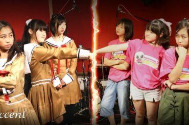 【アクセント】Poppin'Party×SILENT SIREN『NO GIRL NO CRY』『チェリボム』演奏してみた！