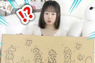 ディズニーから巨大な箱が…!? ディズニーストアの1万円相当の3000円の福袋の中身は…