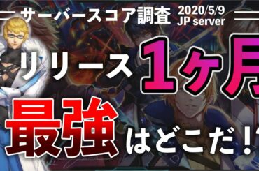 【ドラブラ】最強サーバーは○○！？ー全サーバースコア調査in2020/5/9【コード：ドラゴンブラッド】