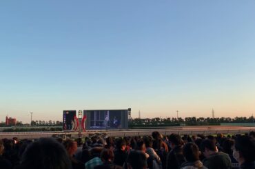 JRA中京・小倉 特別レース ファンファーレ（2019.12.1中京12R鳴海特別、現地中京競馬場で撮影）