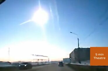 1000万分の１の確率？ ロシア、隕石落下の衝撃！    1 in 10 million probability? Russia, the impact of a meteor fall!
