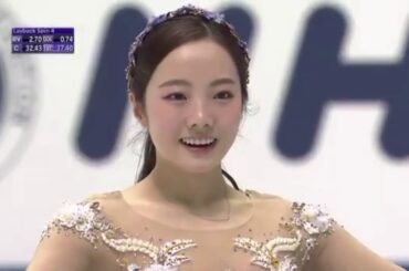 本田真凜　Marin HONDA NHKtrophy SP