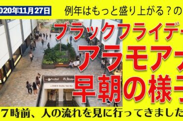 【ハワイ旅行】ブラックフライデーの早朝、アラモアナセンター、セールやってる？