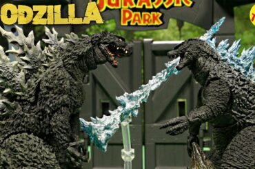 New S.H. Monsterarts Spit Fire Godzilla 2014 Godzilla Vs King Kong Stop-Motion Unboxing