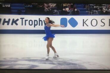 NHK杯2020FS本田真凜選手 映画ララランドより