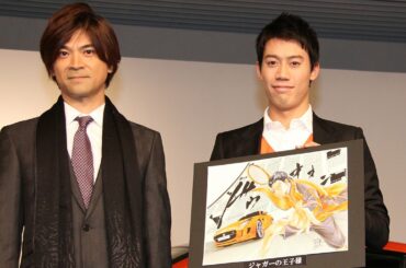 錦織圭、テニプリ作者からのイラストに「感無量」　「Fタイプ KEI NISHIKORI EDITION」発売記念イベント(2)